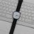 Pebble Nordic Minimalism Design Watch Men's Fashion Trendy Square Niche Men's Watch Invisible Scale Men's Watch