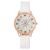 New Large Digital Scale Flower Casual Watch Factory Wholesale Simple Belt Quartz Watch Student's Watch