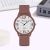 Cross-Border New Arrival Simple Stylish round Jelly Color Women's Watch Student Casual Silicone Strap Girls Quartz Watch