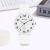 Cross-Border New Arrival Simple Stylish round Jelly Color Women's Watch Student Casual Silicone Strap Girls Quartz Watch