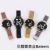 Cross-Border Stylish round Love White Large Digital Display Led Watch Women's Trendy Magnetic Strap Led Watch
