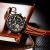 New Men's Leather Strap Quartz Watch Trend Fashion Calendar Watch Male Student Watch Wholesale