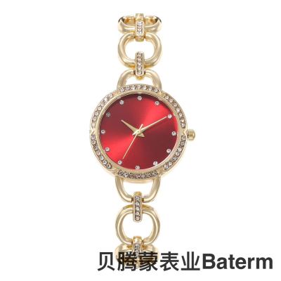 Cross-Border Affordable Luxury Fashion Diamond Women's Bracelet Watch High-End Genuine Simple Women's Watch Quartz Watch Wholesale