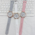New Fashion Simple Three-Eye Decorative Digital Watch Women's Fashion Elegant Belt Student Watch Quartz Watch