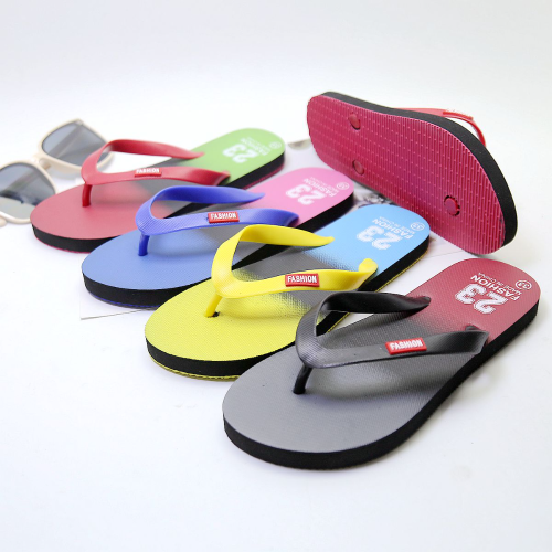 [order] rubber eva flip-flops boys and girls sandals flat non-slip slippers wholesale export to central and eastern europe