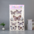 Creative Double-Layer Simulation Butterfly Three-Dimensional Wall Curtain Decoration 3d Three-Dimensional Butterfly Home Decoration Wall Sticker Color Printing