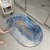 Diatom Ooze Soft Cushion Absorbent Bathroom Mats Marble Floor Mat Diatom Ooze Bathroom Water-Absorbing Non-Slip Mat Floor Mat