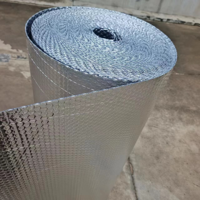 Factory Direct Supply Thermal Insulation Aluminum Foil Bubble Film Reflective Material Double-Sided Aluminum Foil Bubble Film Selling Well All over the World