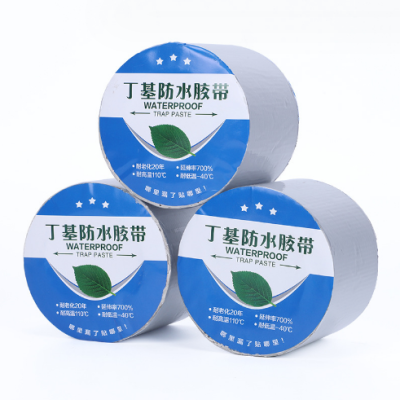 Waterproof Tape0.5-1.5mm Manufacturer Produces Butyl Tape Color Steel Tile Crack Waterproof Coiled Material