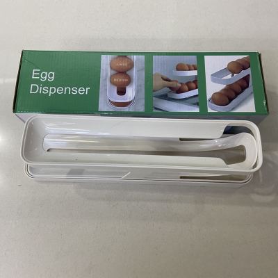 New Refrigerator Egg Roll-out Storage Rack Rolldown Egg Dispenser Egg Dispenser