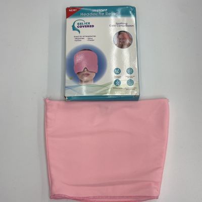 Ice Compress Head Cover Slow Stretchable Cold Compress Head Cover Applicable Head Eye Mask