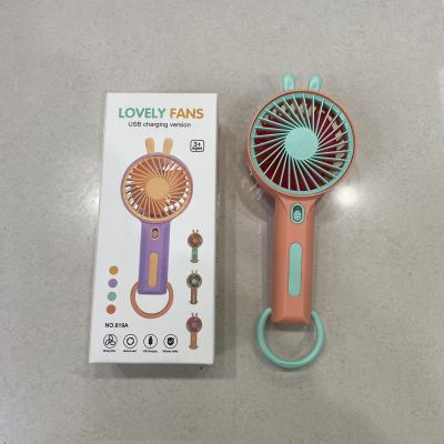 Fan Handheld Rechargeable Fan Can Be Used as Mobile Phone Holder Convenient Handheld Mini Student Fan