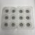 Ice Hockey Mould Whiskey Ice Balls Ice Hockey Mould Cocktail Ice Tray Silicone 6-Hole Ice Cube Molded Silicone Material Ice