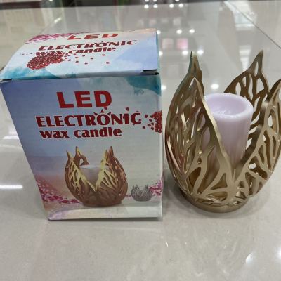 Candlestick Creative Leaves Candle Holder Candlelight Dinner Home Decoration Candle Holder Ornaments