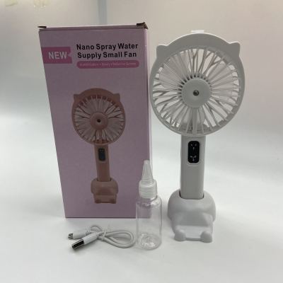 New Spray Thermantidote Handheld Usb Charging Mobile Phone Holder Portable Outdoor Water Replenishing Instrument Little Fan