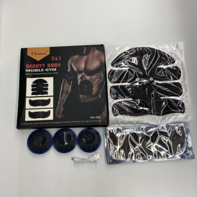 Abdominal Stickers Abdominal Instrument Fitness Stickers Indoor Fitness Equipment Lazy Muscle Paste Smart Fitness Instrument Abdominal Muscle Massager