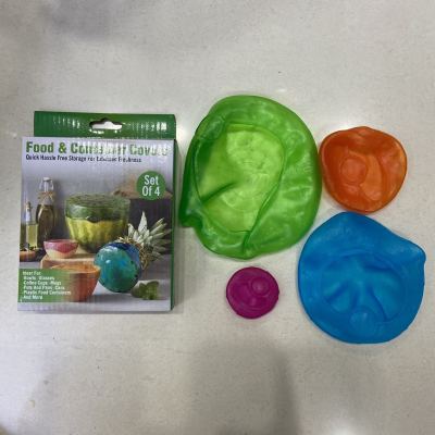 round Silicone Vegetable and Fruit Plastic Wrap Spherical Plastic Wrap Elastic Preservative Film