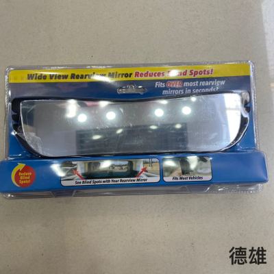Car Rearview Mirror Large View Rearview Mirror Reflector Car Car Rearview Mirror Frameless Wide Angle Curved Mirror Baby Mirror