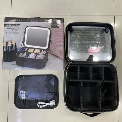 Portable Portable Cosmetic Case Essential Partition Storage Beauty Tools for Beauty Artists Cosmetic Bag