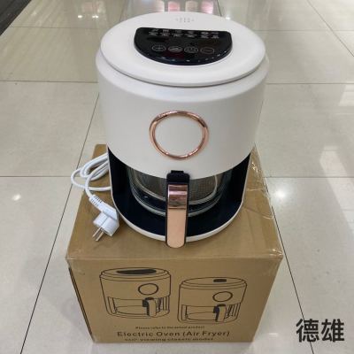 Home Visualization Multifunctional Deep Frying Pan Large Capacity Electric Oven Intelligent Air Fryer Deep Frying Pan