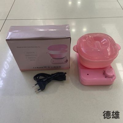Fast Full Body Hair Removal Wax Melting Machine Portable Foldable Mini Dormitory Available Wax Bean Machine Knob Temperature Control Use