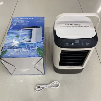 Mini Air Conditioner Fan Home Usb Office Refrigeration Humidification Atomization Thermantidote Portable Movable Air Cooler