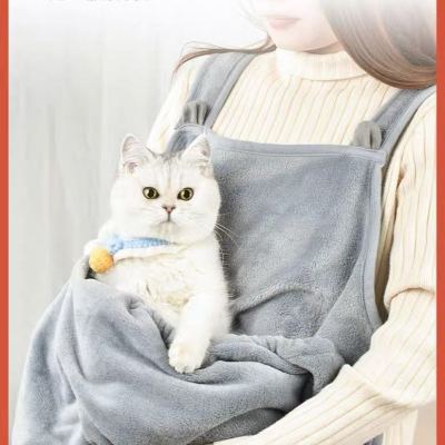 Cat Apron Holding Cat Clothing Cat Bib Anti-Scratch Bag Pet Clothes Cat Bag Cat Clothing Pet Clothing
