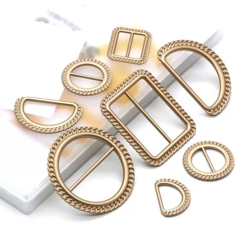 金属三档扣腰带扣日字扣调节扣箱包衣服外套金属装饰配件