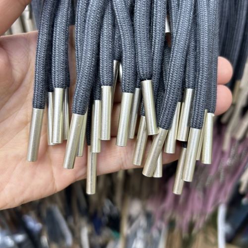Factory Direct Sales Polyester Cotton Pants Belt Cap Rope Long Sports Pants Leisure Pants Rope round Rope Flat Rope Winter Clothes Sweatershirt Drawstring