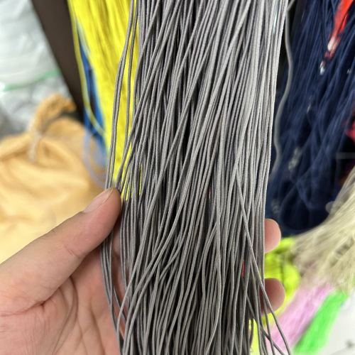 1mm 1.2mm Elastic Band Color Elastic Band round Elastic Band Clothing Accessories Tighten Rope Rubber Band