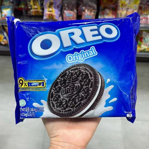 港版OREO奥利奥夹心饼干 香草味独立包装248.4g