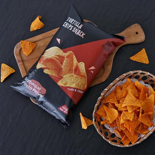 印尼进口零食莱纳LERNA香辣烧烤味影院休闲墨西哥玉米片追剧解馋