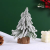 Mini Christmas Tree Artificial Snowflake Beautiful Miniature Christmas Decorative for Home Kitchen Desktop Plants Navida