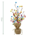 Easter Egg Tree Branch Colorful Painting Foam Egg Flowers Fake Plant DIY Easter Table Decor for Home Easter Party Decora