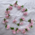 Artificial Cherry Blossom Flower Rattan Wedding Ivy Decoration Fake Silk Flower Vine Party Arch Home Decor