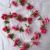 Artificial Cherry Blossom Flower Rattan Wedding Ivy Decoration Fake Silk Flower Vine Party Arch Home Decor