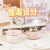 Cute Bunny Children's Rice Bowl Good-looking Cartoon Stainless Steel Instant Noodle Bowl 0652