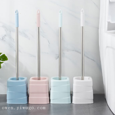 Set Toilet Long-Handled Brush Wash Toilet Toilet without Dead Angle Household Toilet Cleaner Toilet Brush Toilet Cleaner Toilet