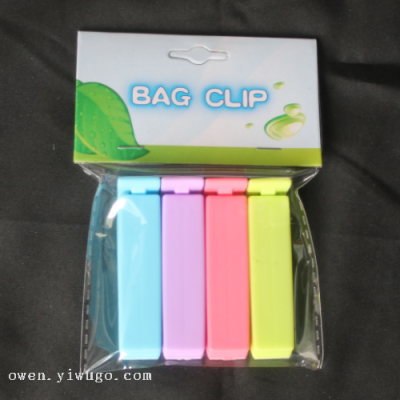 11cm Plastic Sealing Clamp Household Food Bag Snack Bag Keep Food Fresh Seal Closure Clip Food Sealing Clamp 0755-2