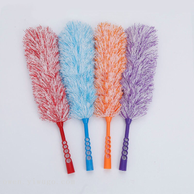 New Polyester Fiber Dust Brush Microfiber Dust Remove Brush Starry Sky Color Duster Factory Dust Sweeping Wool Duster 0766