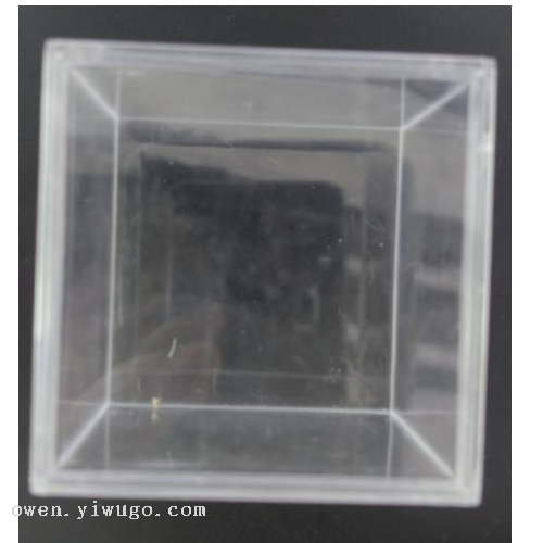 厂家批发方形透明糖果盒食品级塑料婚庆喜糖盒ps透明盒子0772