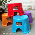 Factory Direct Thickened Plastic Stool Household Children‘s Creative round Low Stool Adult Shoes Changing Small Bench 0594