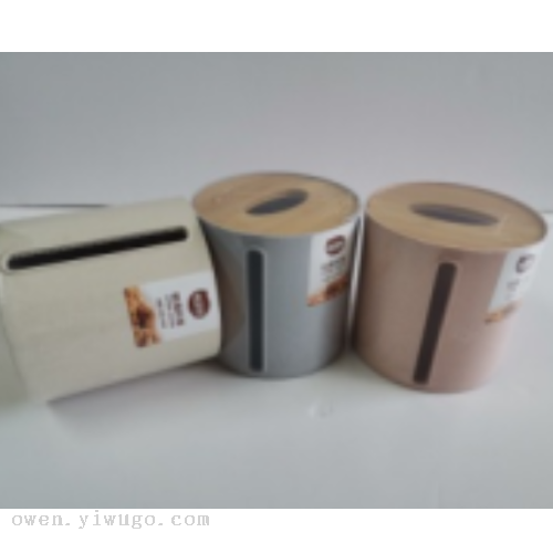 tissue box paper extraction box home living room round chart drum bathroom creative desktop tissue box coffee table 0779