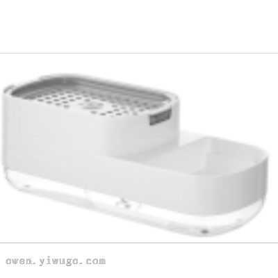 Household Japanese-Style Kitchen Press Type Detergent Soap Lye Box Automatic Liquid Box Manual Press Soap Dispenser 0820