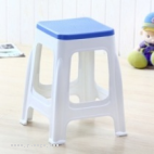 Jinqi Two-Color Adult Kitchen Anti-Slip Shoe Changing Stool Extra Thick and Durable Dining Table and Chair High-Grade Plastic Stool 0337