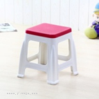 Children's Plastic Stool Thickened Low Stool Bathroom Stool Square Stool Small Bench Shoe Changing Stool Sofa Stool Footstool Plastic 0337