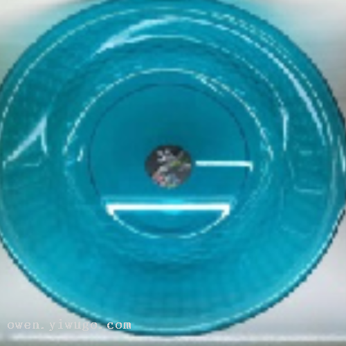 factory direct supply thickened transparent plastic washbasin small high transparent washbasin 0337