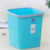 Fashion Plastic Trash Can Square Wastebasket Home Storage without Lid with Pressure Ring Waste Paper Trash Can 0337