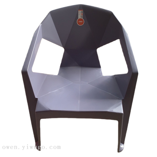 plastic back chair thickened adult food stall creative simple stool night market barbecue mahjong home chair 0400