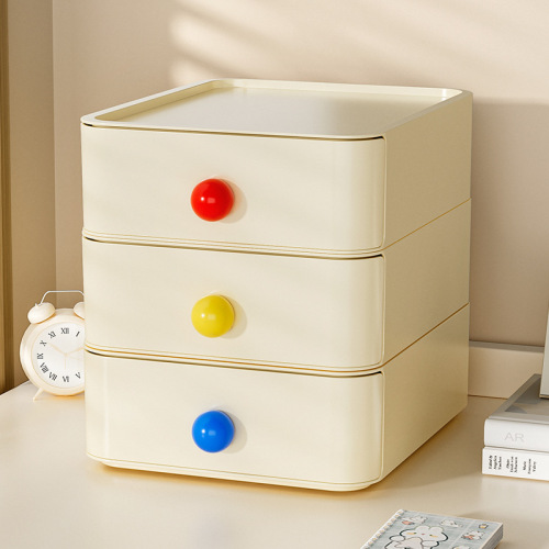 多巴胺收纳盒课桌办公桌面整理置物架入门玄关钥匙杂物收纳0383